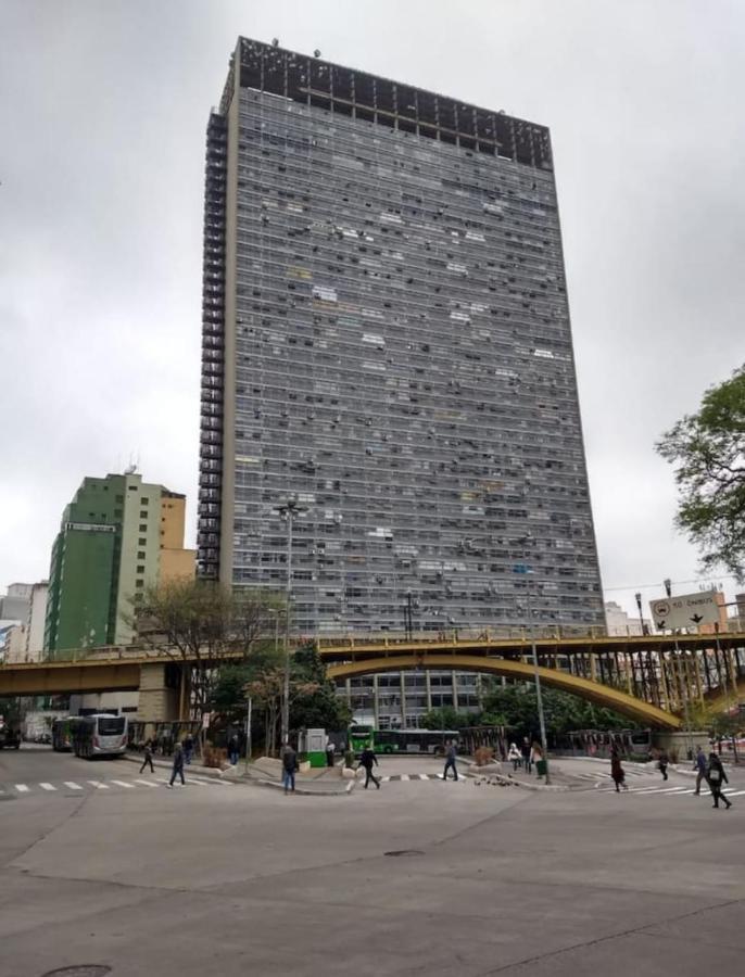 סאו פאולו Studio Aconchegante No Edificio Mirante Do Vale - 200Mb מראה חיצוני תמונה